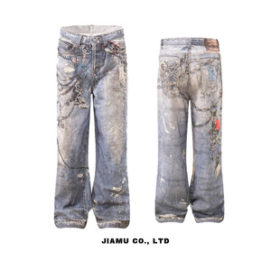 JIAMUﶬACҲƬaӡţѝŮֱͲbaggy jeans