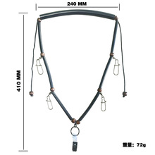飛釣掛繩 垂釣配件工具  飛釣傘繩 多掛鈎釣魚繩  跨境爆款