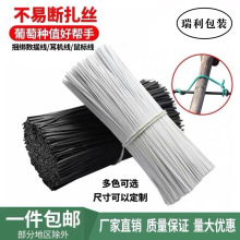 園林園藝1公斤捆扎線包塑扎線葡萄扎絲包塑線材電器配件防銹鐵絲