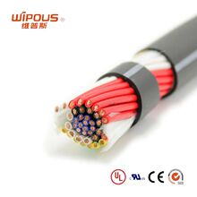 UL美標認證電線電纜UL2501 2~50芯*24AWG多芯阻燃美標護套線 喬浦