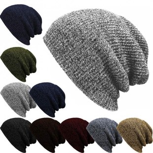 winter women men knit hats beanie hat capsQŮëᘿñ