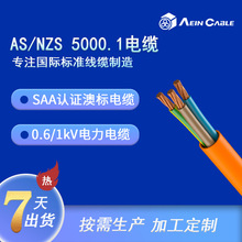 廠家澳標認證電纜 AS/NZS 5000.1電纜SAA澳標阻燃電力電纜