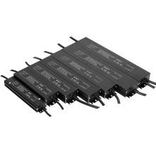 12V/24V黑色長條防水電源60W100W150W200W250W300W350W400W