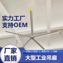 工業大廠房專用吊扇變頻節能電機大型物流風扇永磁倉庫大功率吊扇