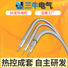 MI鎧裝電加熱線 MI電纜礦物絕緣發熱電纜線 MI高溫加熱電纜工廠貨