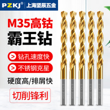 高鈷麻花鑽頭高硬度含鈷霸王鑽304不銹鋼專用打孔鑽五金轉頭大全