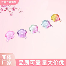 跨境日系雙色櫻花夢幻水琴音貓眼漸變全封閉銅鈴顏色可定掌櫃推薦