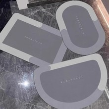 2025款軟硅藻泥吸水墊門墊衛生間門口浴室淋浴地墊防滑速干腳墊子