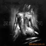 批发手绘酒店装饰人物油画YYDX-ZSRW0238