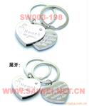 【现货批发】心套心情侣钥匙扣SW003-198