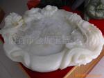 供应玉石 玉器 玉雕 商务最佳赠品 阿富汗玉茶盘
