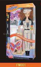 美少女公主娃娃_实身<em>大头妹</em>太空人_芭比玩具