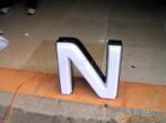 供应LED招牌吸塑发光字灯箱展示架有机玻璃亚克力盒盖罩(图)