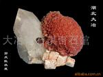 批发孔雀石、水晶石、观赏石、矿物晶体、矿物标本、红硅球等(图)