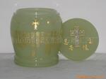 厂家直营 琉璃中青港罐+基督经 骨灰罐