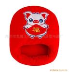 USB保暖鞋(全新发热片) USB小福猪暖脚鞋