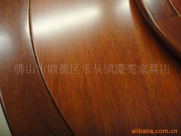 【永亮红木家具厂】红.茶色明式圆台1+6椅 优质明式圆台