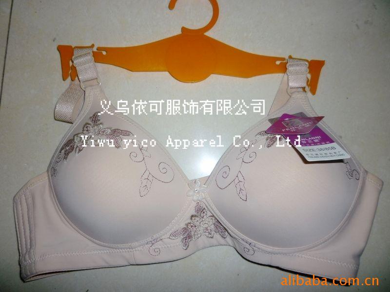 xz102批发地钢圈<em>薄海绵</em>固定肩带女士性感<em>文胸</em>