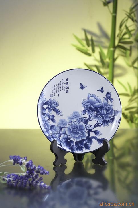 母婴,玩具 餐饮用品 餐具 碗,碟,盘 高档庆典礼品 高档青花瓷盘 高档