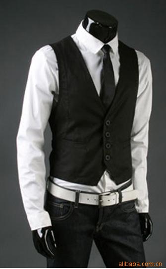批发采购男式<em>马甲</em>-<em>定做高档</em>男士<em>马夹</em>、西装立