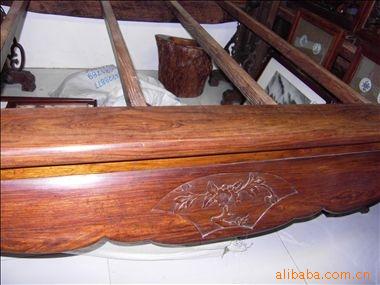 【供应 海南黄花梨老料 架子床(002048号)】价