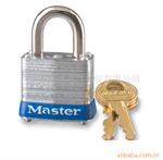 现货批发Masterlock钢千层锁,安全锁具