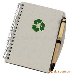 家供应〗时尚精美 环保纸线圈笔记本 再生纸线