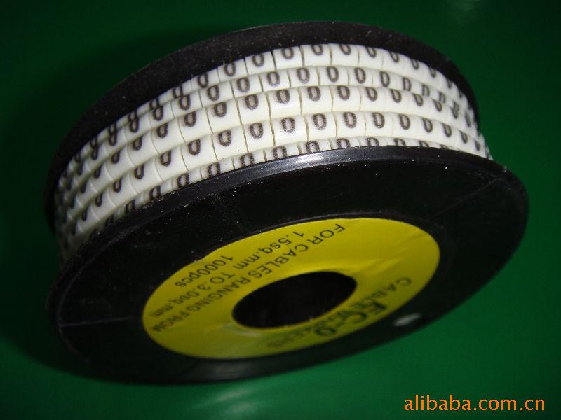 缘套管-供应优质环保材质的扁型电线号码管-绝