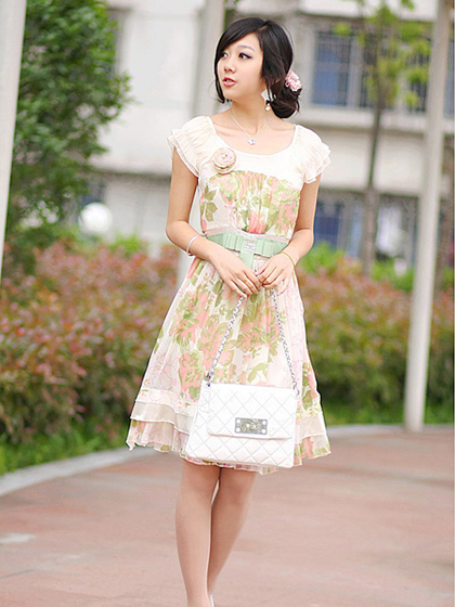 这样穿俗女变<em>淑女</em>名媛贵族<em>气质</em>连衣裙-+阿里巴