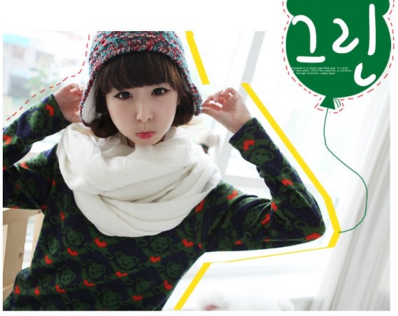 韩国进口长款毛衣 薄薄的早春正好穿