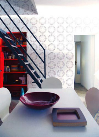 图案设计使得空间更有连续性 -阿里巴巴家居资讯