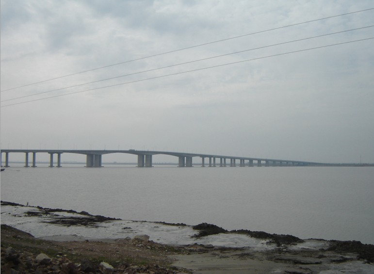 越中第一跨江大桥——曹娥江闸前大桥