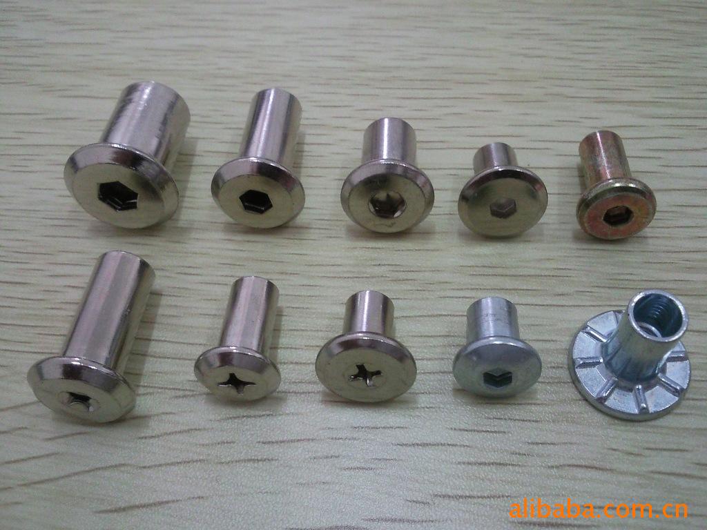 供应斜平头内六角夹板螺母