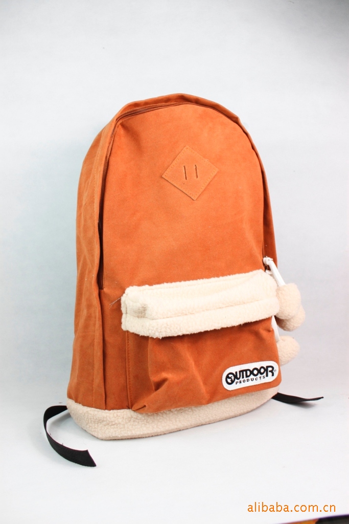 店铺新品秋冬款磨砂皮多色outdoor品牌双肩包