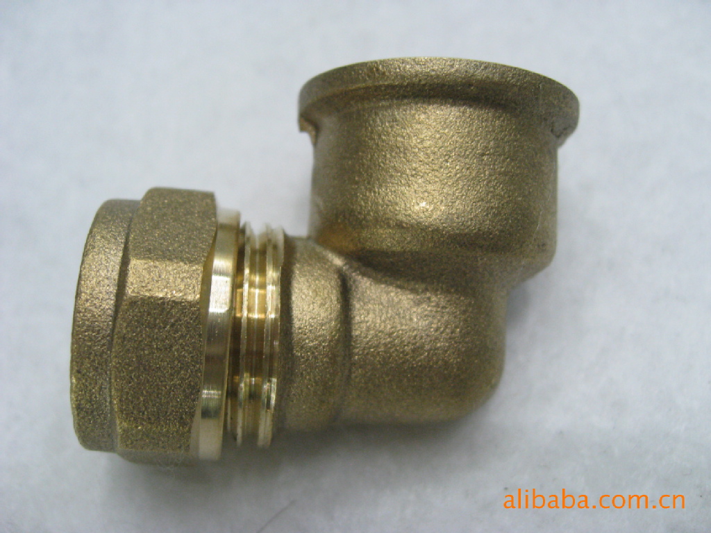 紫铜弯头,紫铜卡套弯头,紫铜内丝卡套弯头,紫铜外丝卡套弯头图片_3