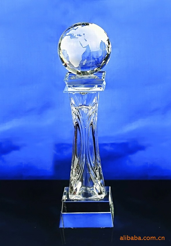 【水晶球奖杯—广州水晶厂家供应k9水晶礼品工艺品】水晶球奖杯—广州