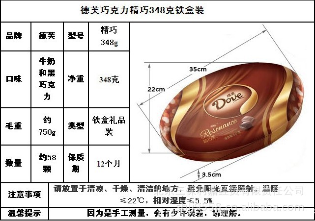 超市德芙巧克力价格表图片