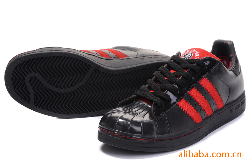 批发阿迪 时空加强版男子休闲运动鞋 板鞋 黑红 188.00,168.00,148.