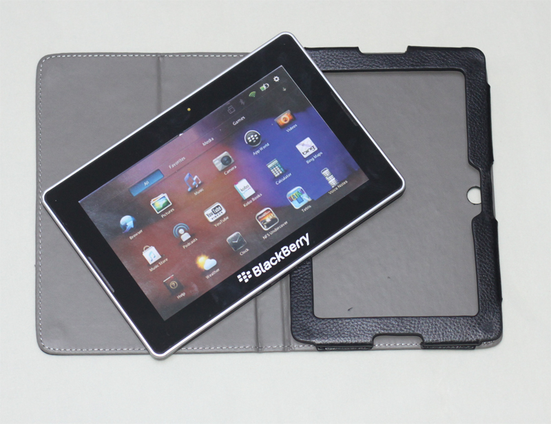 黑莓playbook平板电脑专用皮套 blackberry playbook折叠式