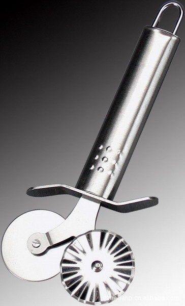 介并器.花边轮.起酥器.披萨轮刀,不锈钢切饼器