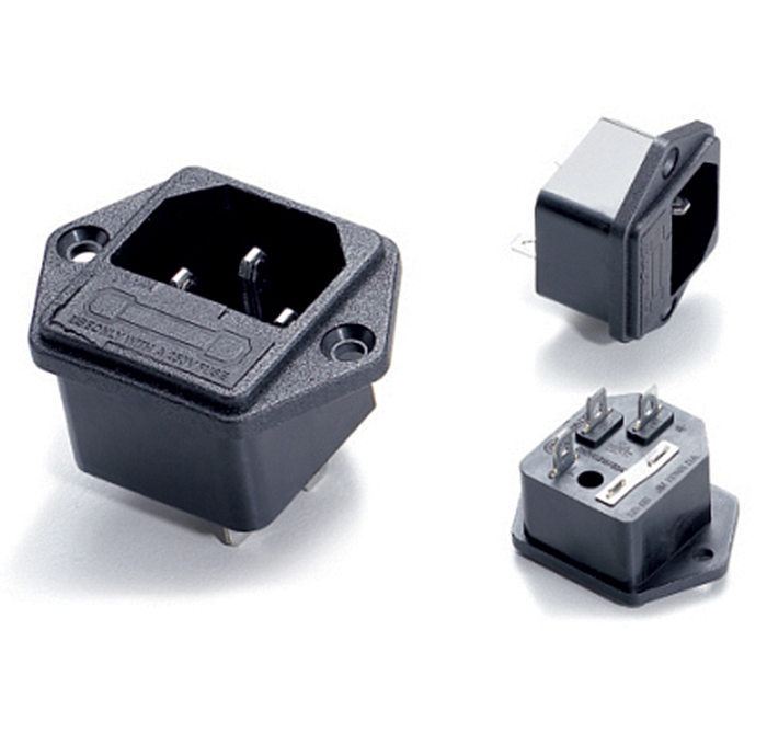 ups不间断电源输出插座 ac插座 带保险管/锁螺丝孔/公插 出厂价