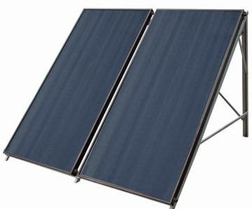 铜铝复合平板太阳能热水器