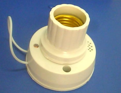 喜耐德86型明装螺口平灯座灯头