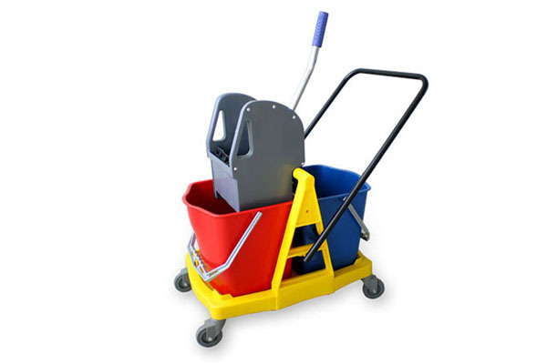 34l轻便式柞水车 墩布车 宾馆保洁清洁榨水车 挤水车