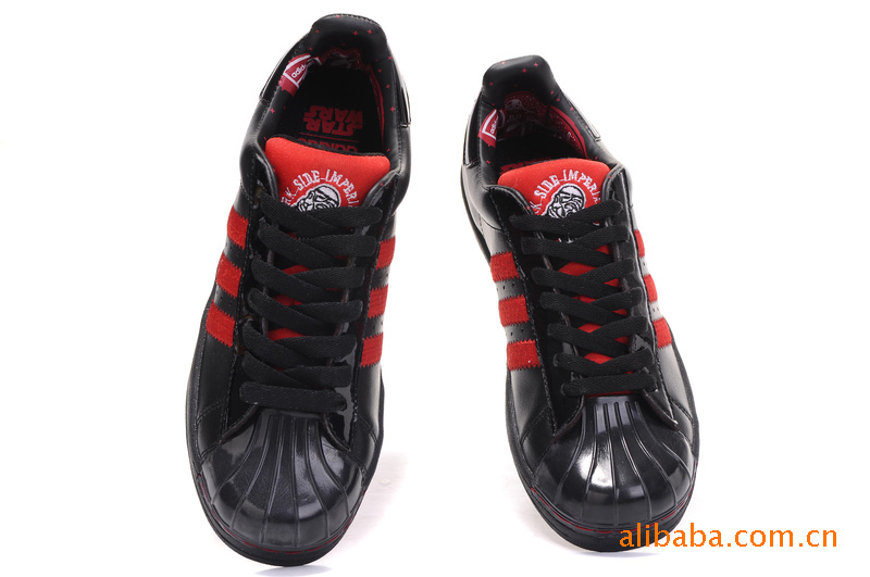 批发阿迪 时空加强版男子休闲运动鞋 板鞋 黑红 188.00,168.00,148.