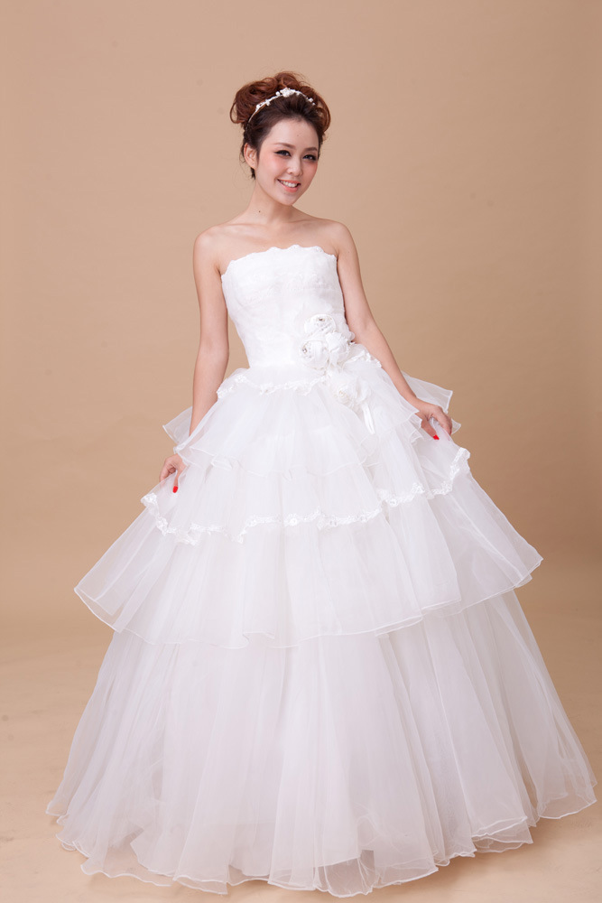 【绝设】品牌婚纱礼服供应 国产自主设计婚纱 高档婚纱来图定做 1750.