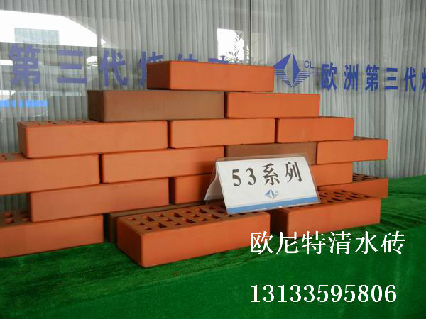 供应欧尼特建筑外墙装饰用清水墙页岩烧结多孔砖