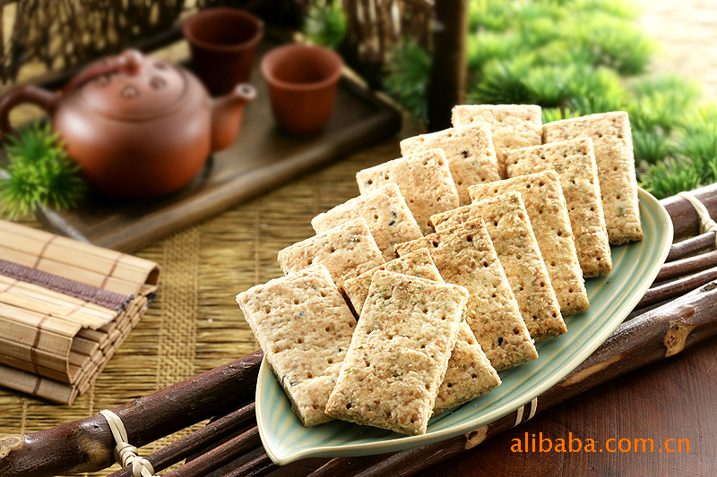 【卡贺】台湾进口食品批发 原味方块酥 嘉义特产 1件*10包*450g