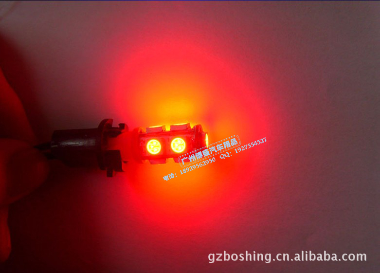 T10 5050 9SMD LED仪表灯，示宽灯 行车灯 阅读灯 牌照灯