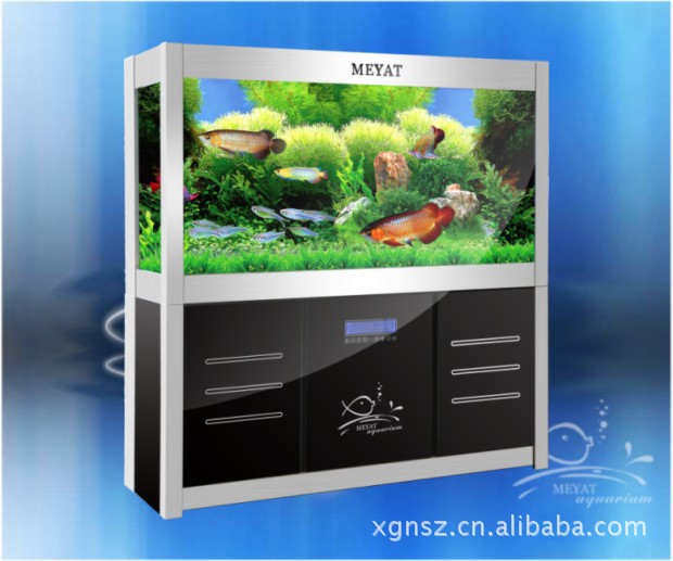 美亚特meyat 高档不锈钢龙鱼缸 遥控智能 烤漆玻璃mytby-1200 4880.